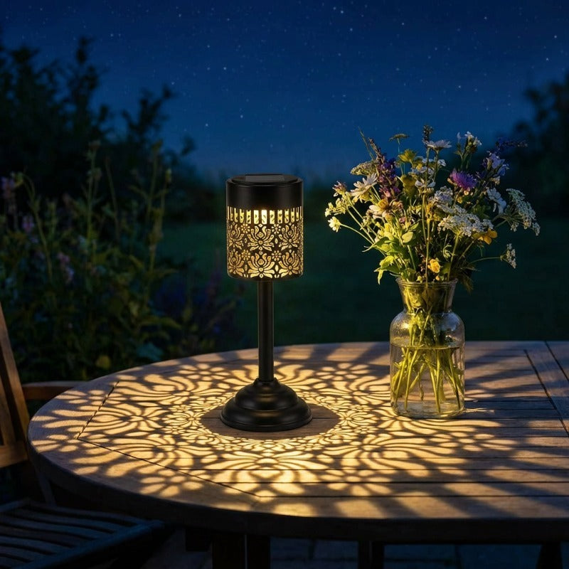 PEONIA – Solar-Powered Peony Flower Outdoor LED Garden Lamp