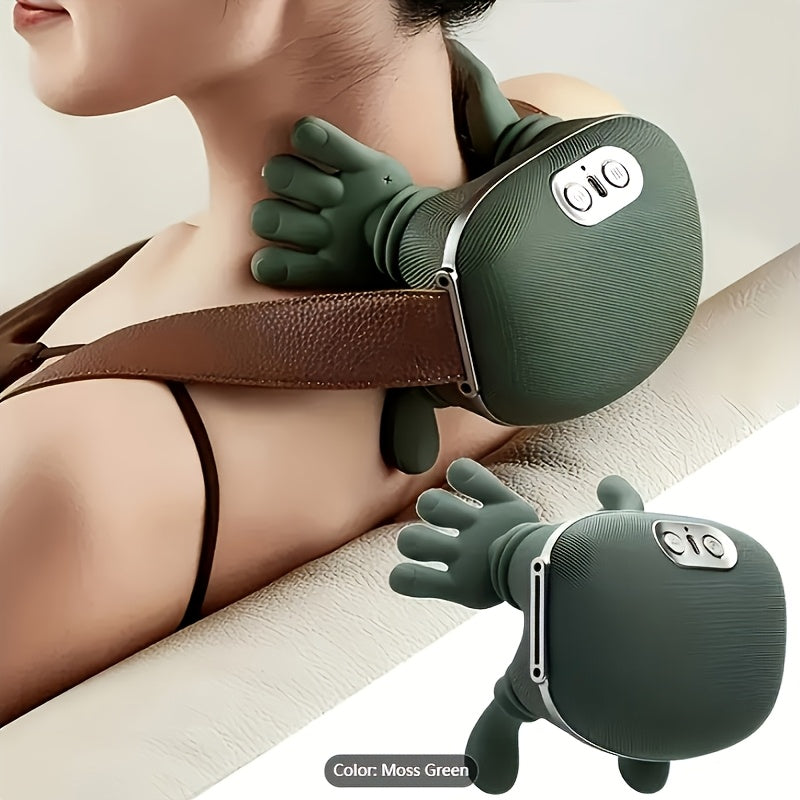 RELAXA – 8-Claw Deep Tissue Neck & Body Massager for Portable Muscle Relief and Relaxation