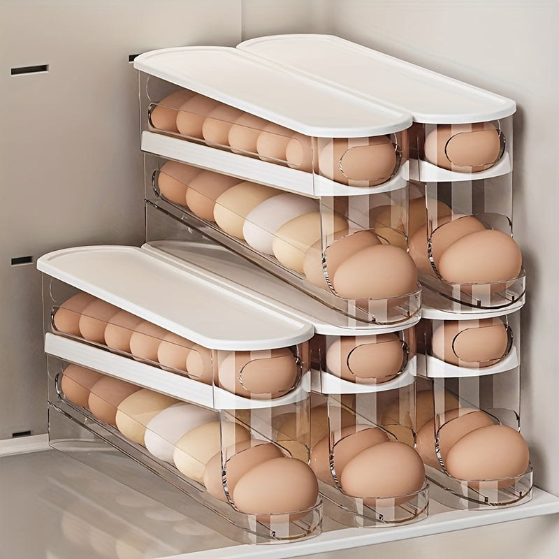 EGGLO – Refrigerator Door Egg Storage Box for Space-Saving Kitchen Organization