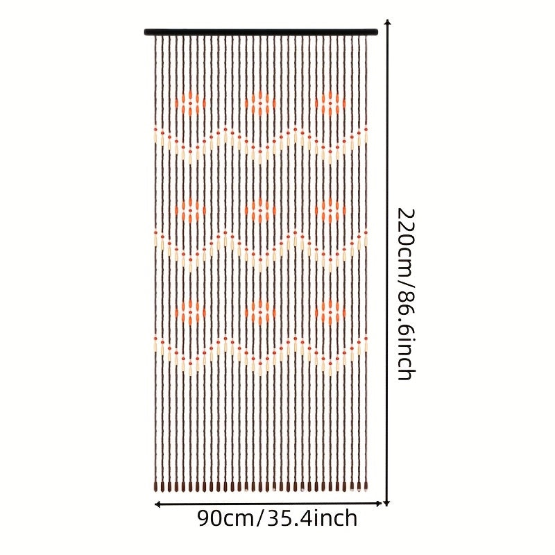 DECONEST – Bamboo Hanging Curtain for Cabinets & Aisle Decoration