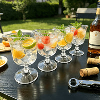 WINEORA – Outdoor Reusable Wine Glass Set for Elegant Multipurpose Beverage Serving