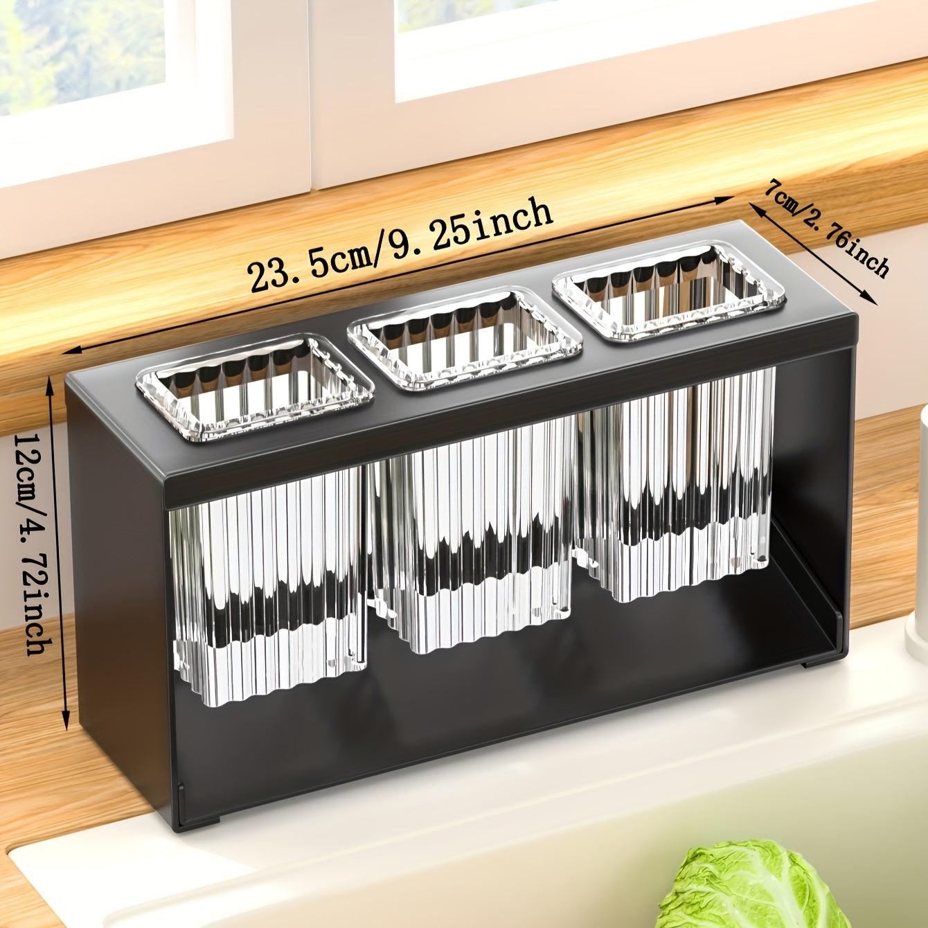 CHOPFLOW – Küchen-Stäbchenhalter mit Wasserablauf-Design