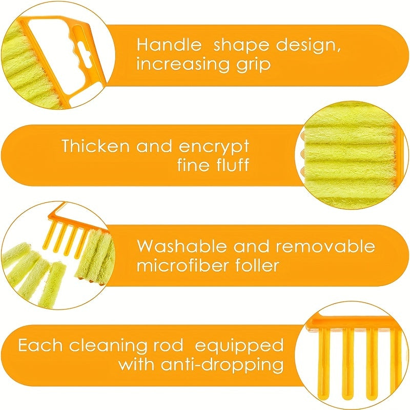 BLINDSWEEP – Washable Microfiber Window & Blinds Cleaning Brush