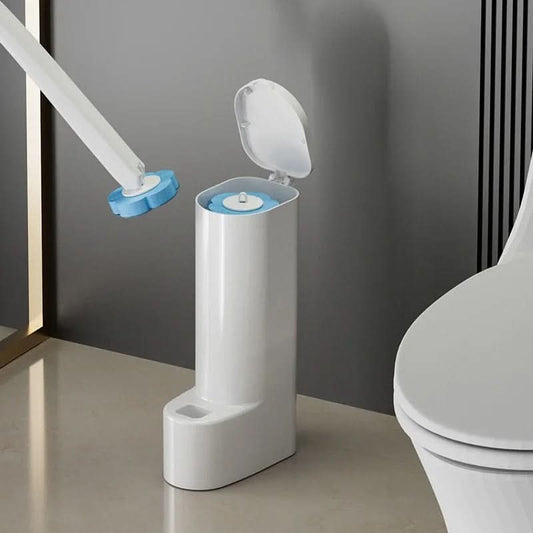 CLEANOVA – Engangs toiletbørstesæt med udskiftelige hoveder