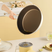 HEALTHFLOW – PFOA-Free Stainless Steel Skillet for Healthy Cooking
