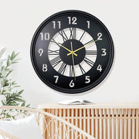 Ironvale Silent Round Iron Wall Clock