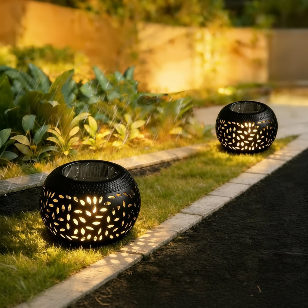 SOLARIS – Outdoor Solar Metal Table Lamp