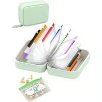 MEDVOY – Travel Pill Organizer Bag Set for Easy On-the-Go Organization