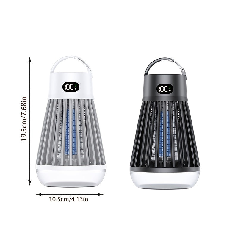 ZAPFLOW – Cordless Mosquito Zapper with Hanging Hook Design