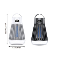ZAPFLOW – Cordless Mosquito Zapper with Hanging Hook Design