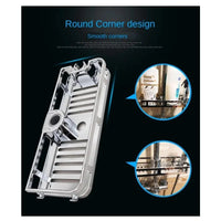 RODVAULT – Adjustable Shower Rod Storage Shelf Organizer