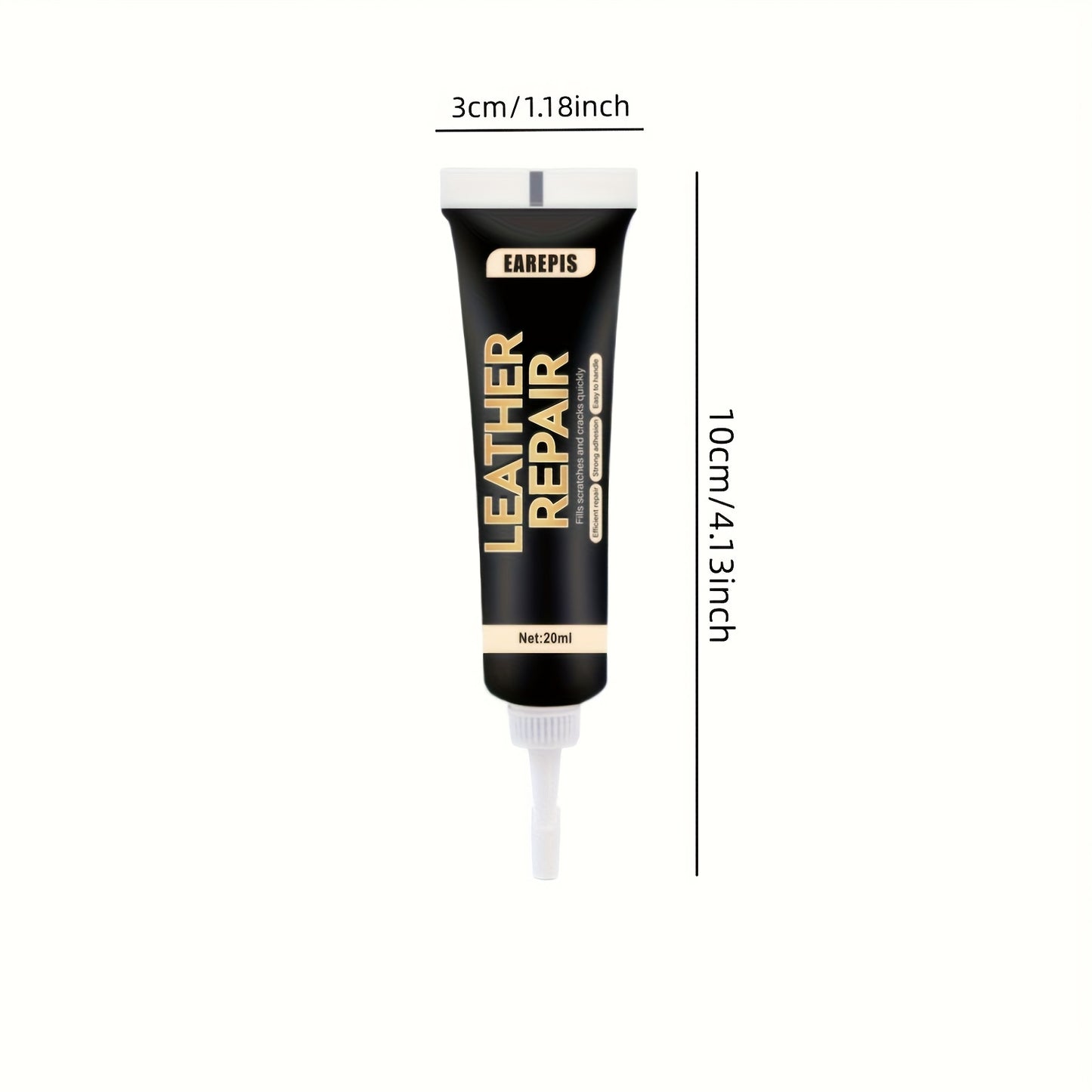 LEATHERLIVA – Black PU Leather Edge Filler Repair Cream