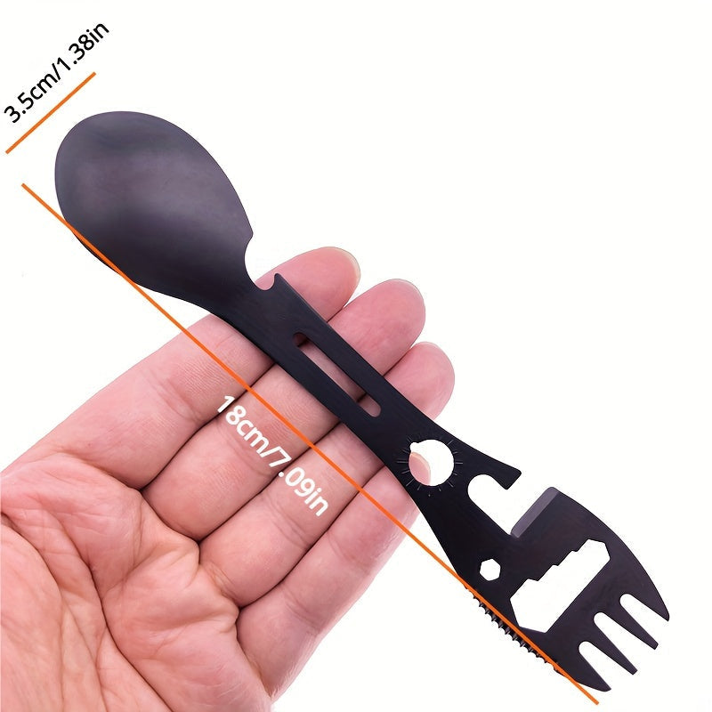 TRAILSYNC – Multifunction Camping Spork Tool for Outdoor Dining