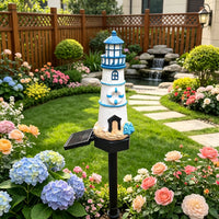 LIGHTHAVEN – Solar Outdoor Lighthouse Decorative Garden Lamp
