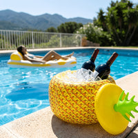TROPICHILL – Inflatable Pineapple Ice Bucket for Outdoor Beverage Cooling and Summer Parties