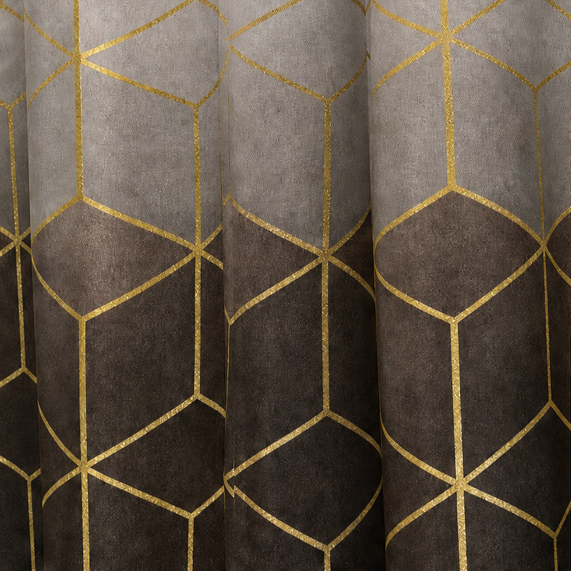 MARBLIS – Marble Print Shower Curtain for Elevated Bath Styling