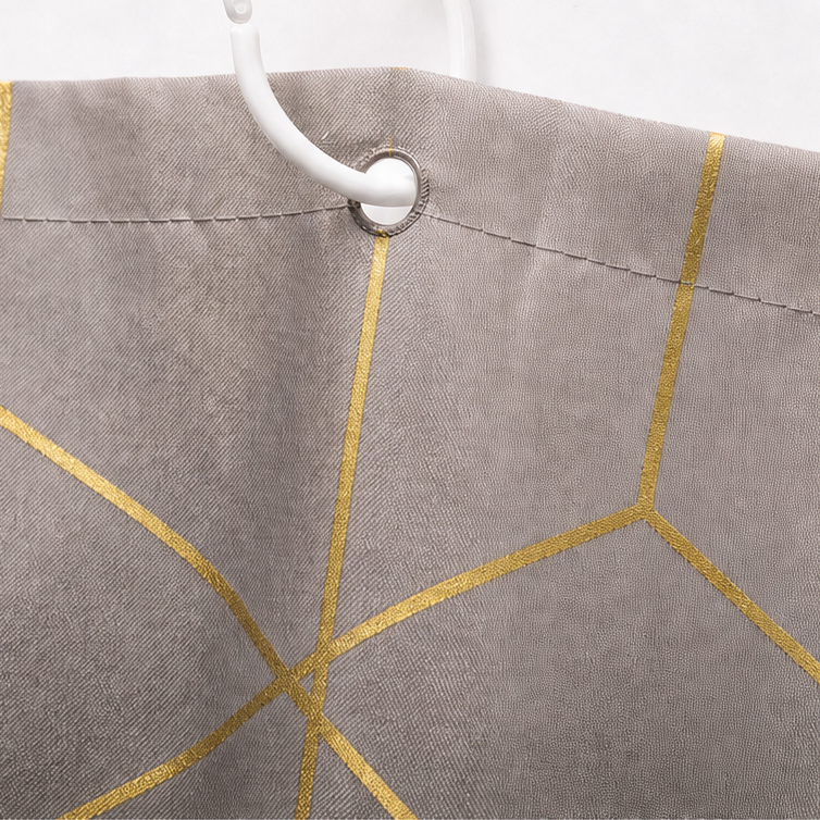 MARBLIS – Marble Print Shower Curtain for Elevated Bath Styling
