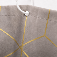 MARBLIS – Marble Print Shower Curtain for Elevated Bath Styling