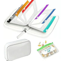 MEDVOY – Travel Pill Organizer Bag Set for Easy On-the-Go Organization