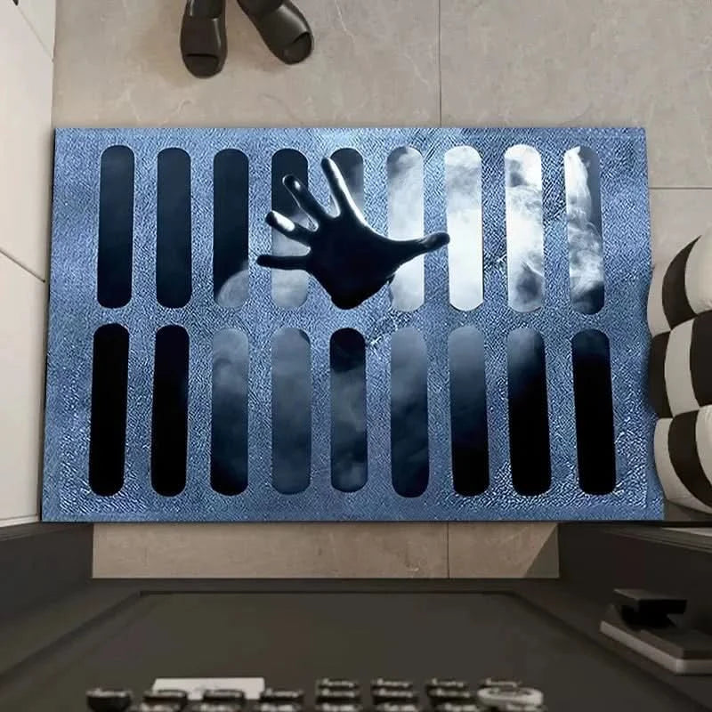 GHOSTWIPE – Halloween Door Mat for Practical Seasonal Decor