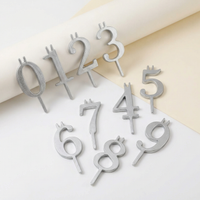 DIGITGLOW – Reusable Number Candle Holder Set for Easy Styling