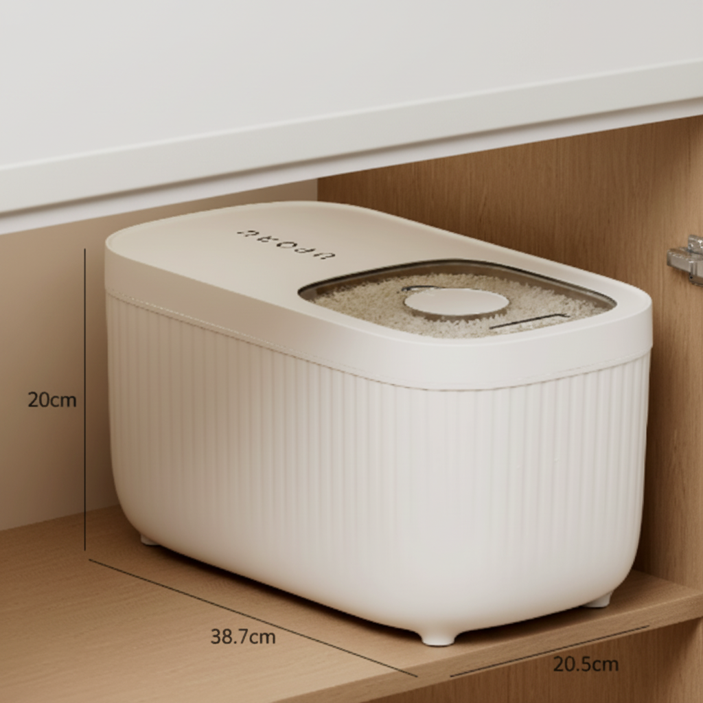 FOODVAULT – Freshness Storage Bin for Dog & Cat Food