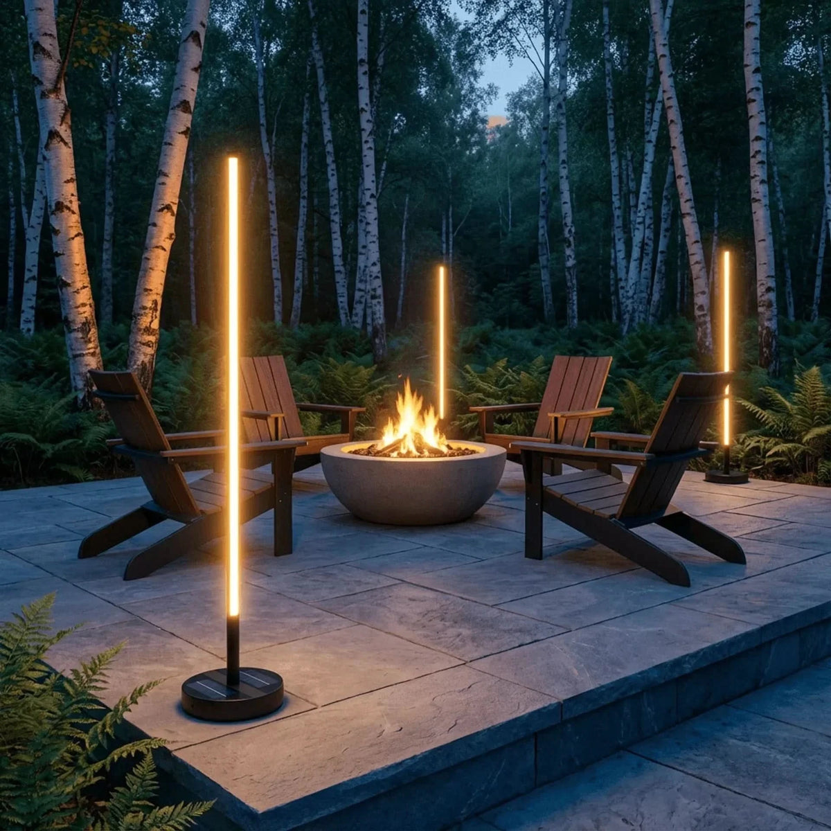 TERRAVIXA – Modern Solar Outdoor Lamp for Decorative Garden Glow