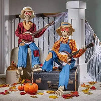SKULLMATES – Sound-Activated Skeleton Duo for Playful Seasonal Scares