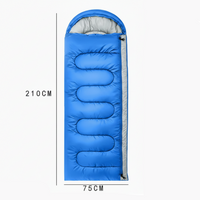 TREKREST – Warm Envelope Sleeping Bag for Camping & Outdoor Adventures