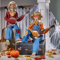 SKULLMATES – Sound-Activated Skeleton Duo for Playful Seasonal Scares