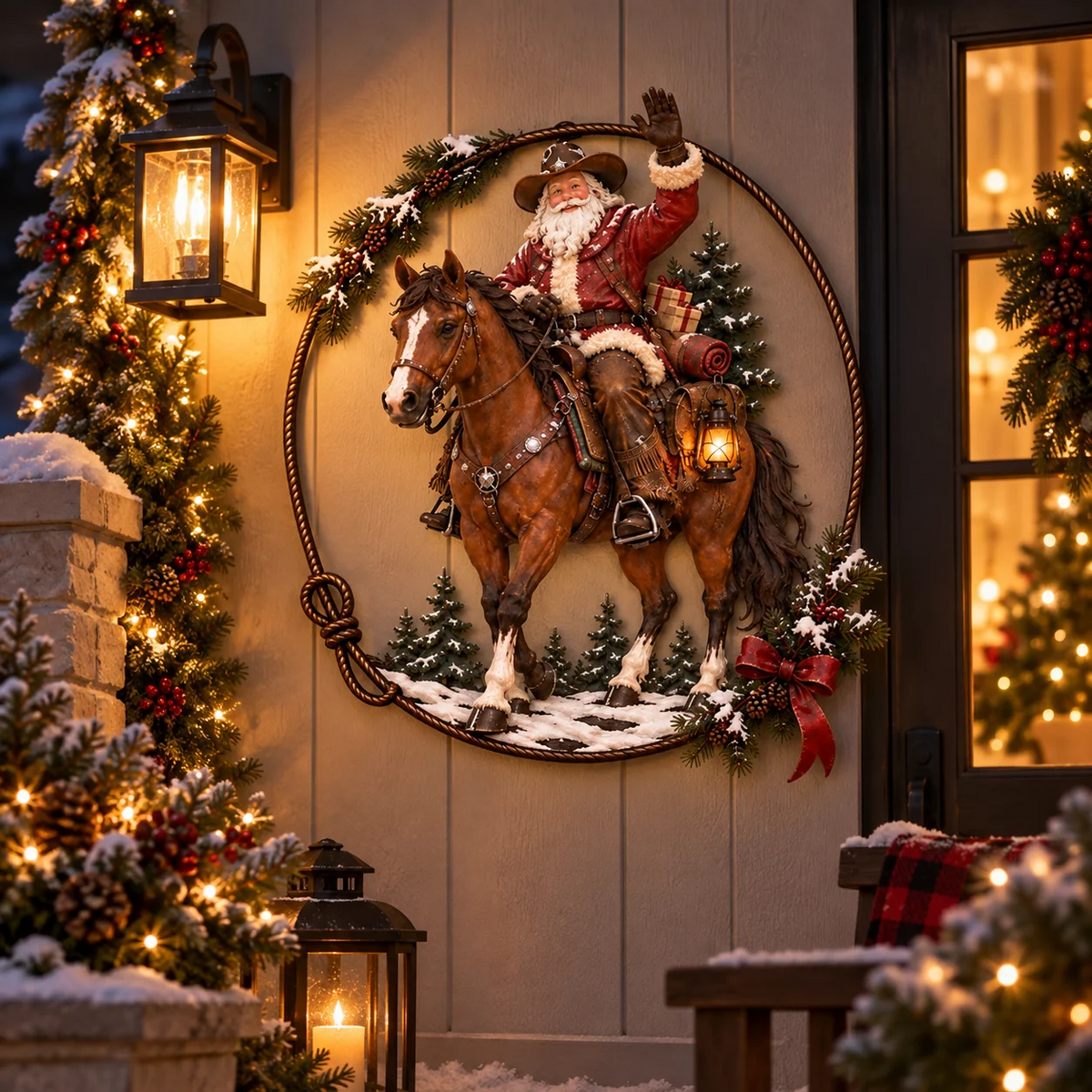 RANCHJOLIA – Western Christmas Decoration for Festive Home Styling