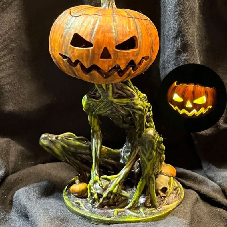 HAUNTWINK – Light-Up Pumpkin for Enchanting Spooky Ambience