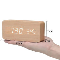 TIMEEMBER – LED Alarm Clock for Cozy Bedside Styling