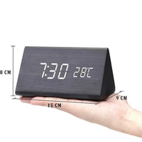 TIMEEMBER – LED Alarm Clock for Cozy Bedside Styling