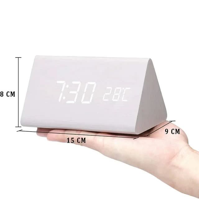TIMEEMBER – LED Alarm Clock for Cozy Bedside Styling
