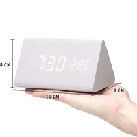 TIMEEMBER – LED Alarm Clock for Cozy Bedside Styling