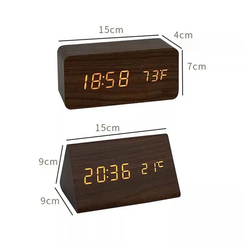 TIMEEMBER – LED Alarm Clock for Cozy Bedside Styling