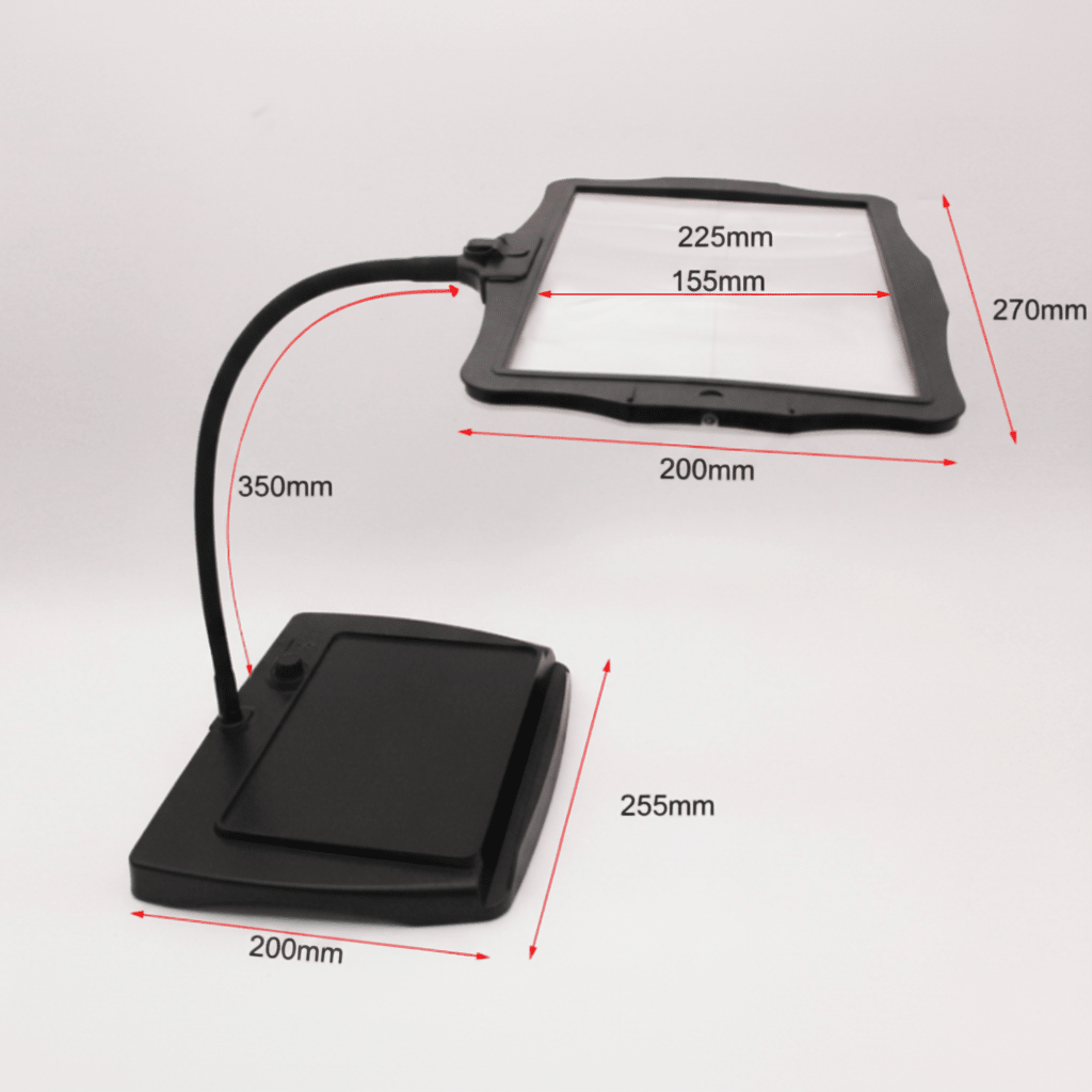 MAGNELIA – LED Magnifying Desk Lamp for Clear Close-Up Focus