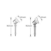 SPIKELUXA – 12V Garden Spike Lighting for Precise Garden Illumination