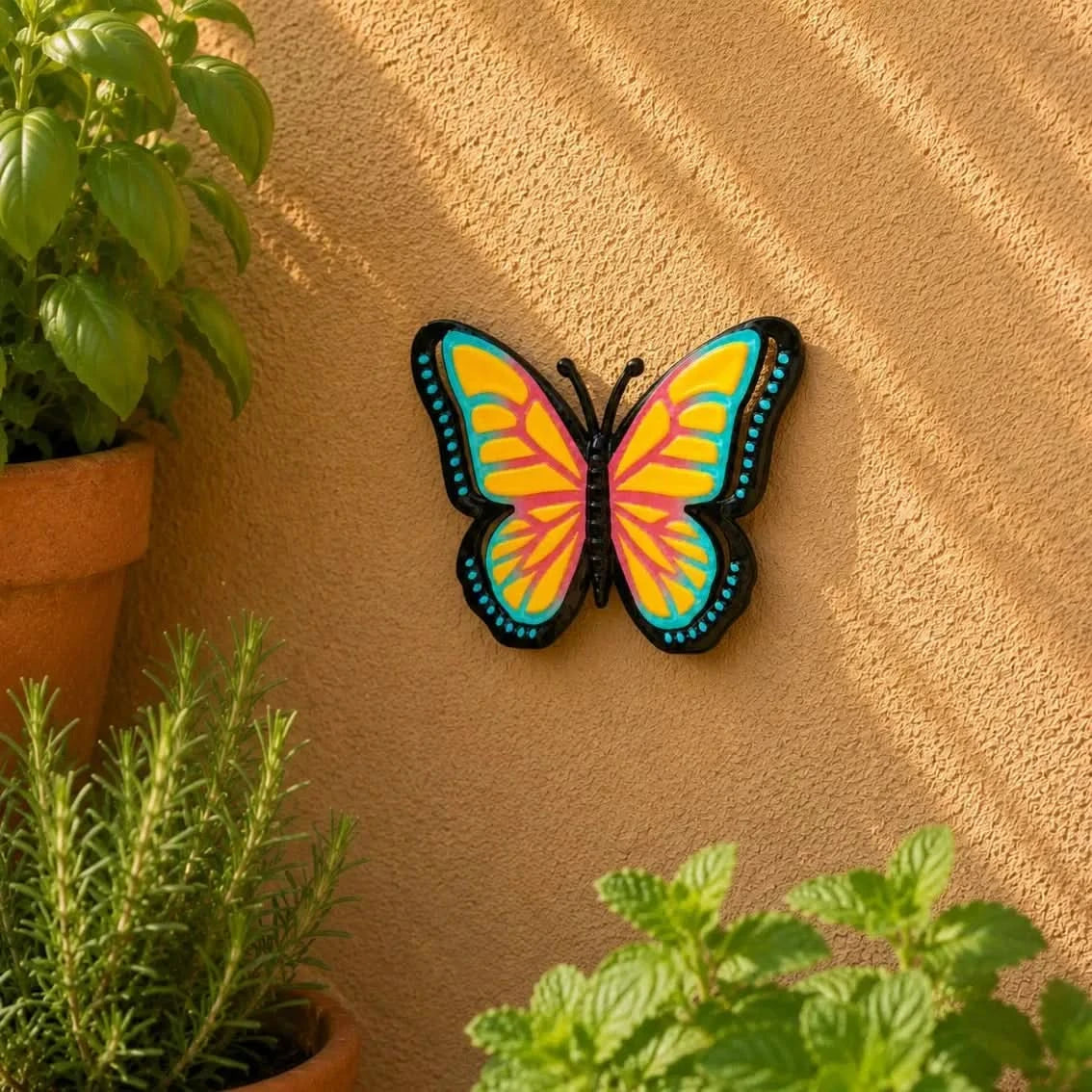GARDENFORT – Weatherproof Garden Wall Decor Set for Durable Decorative Appeal