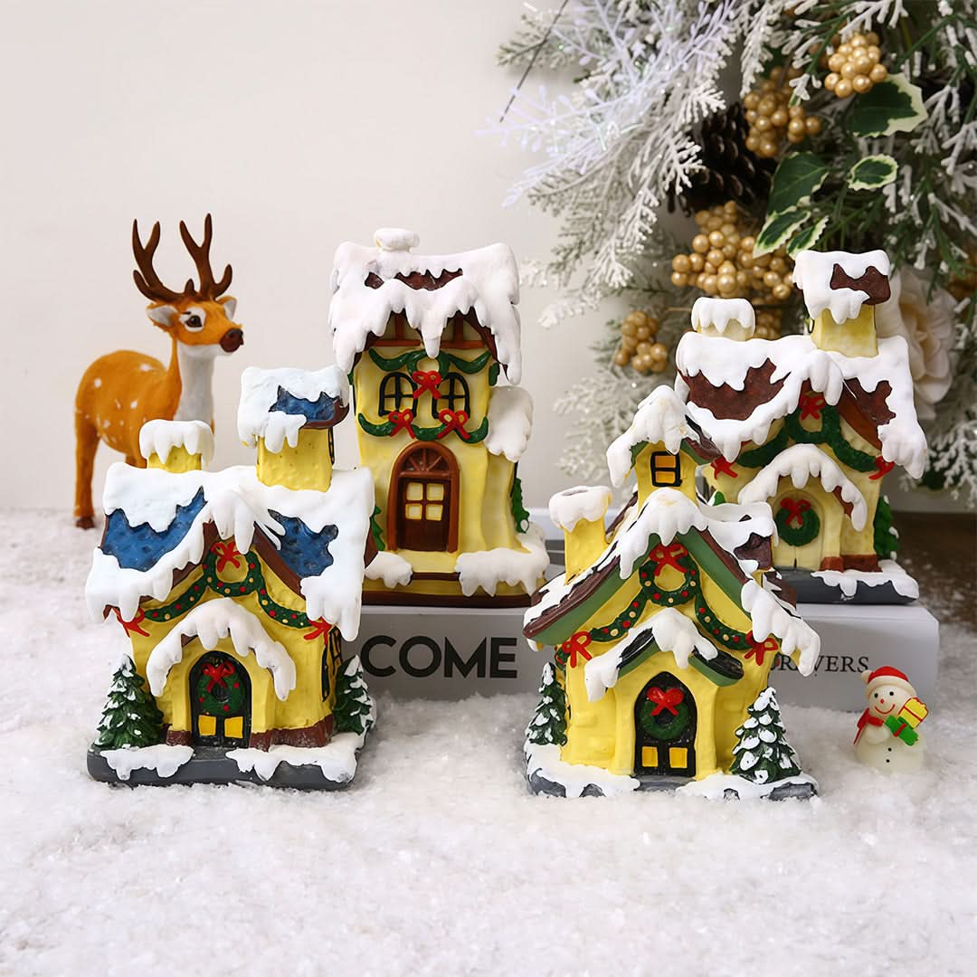 JOLLYVILLAGE – Christmas House Lights for Cheerful Seasonal Decor