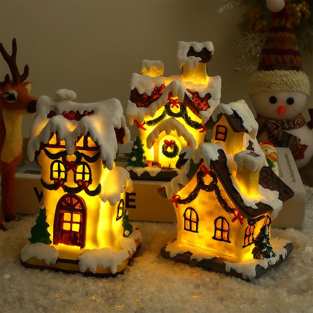 JOLLYVILLAGE – Christmas House Lights for Cheerful Seasonal Decor