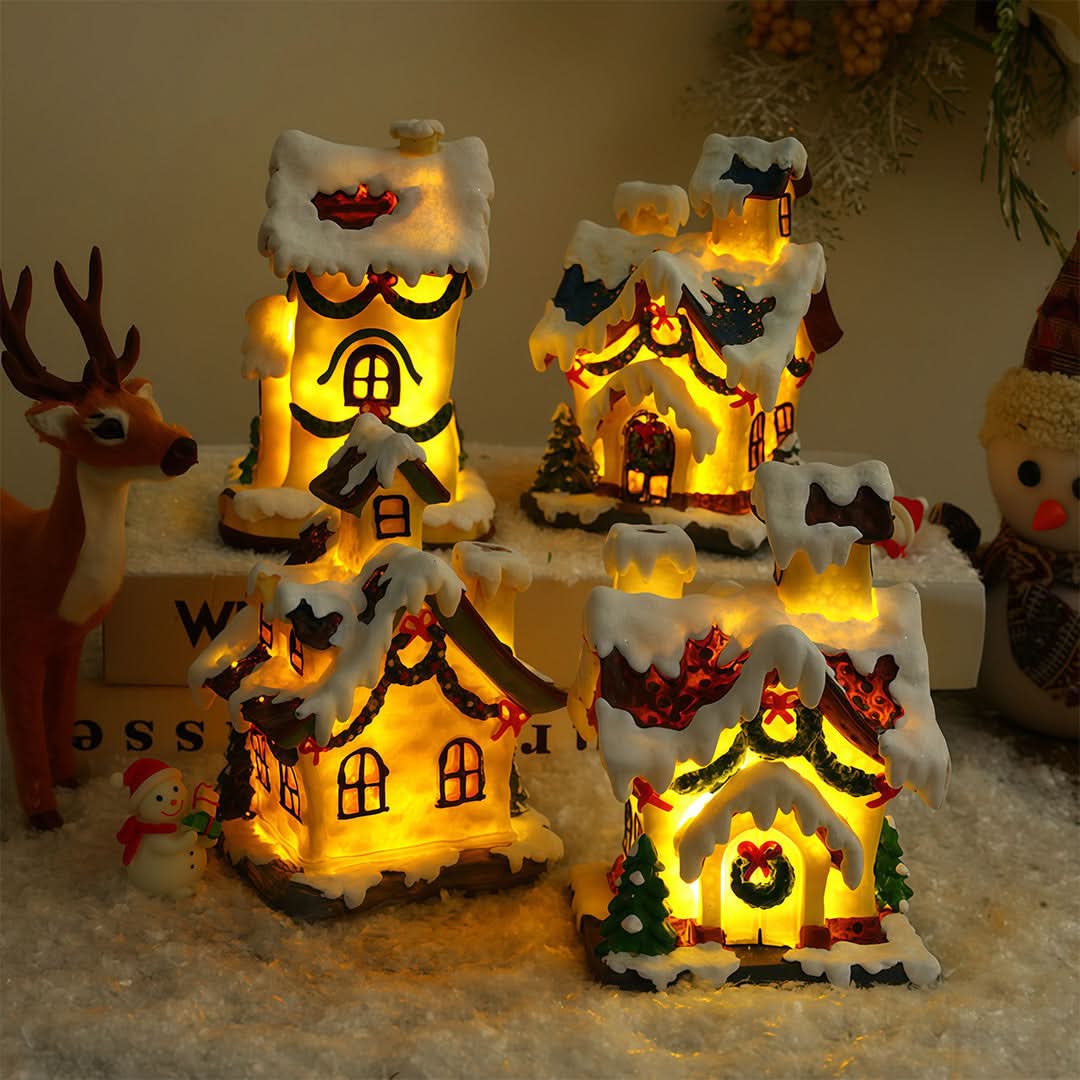 JOLLYVILLAGE – Christmas House Lights for Cheerful Seasonal Decor