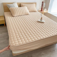 SLEEPCOVER – Quilted Mattress Protector for Secure Everyday Coverage