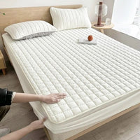 SLEEPCOVER – Quilted Mattress Protector for Secure Everyday Coverage