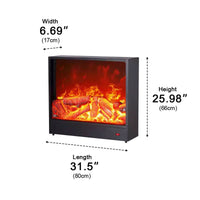 EMBERLUXE – LED Fireplace Wall Lighting for Elegant Warmth