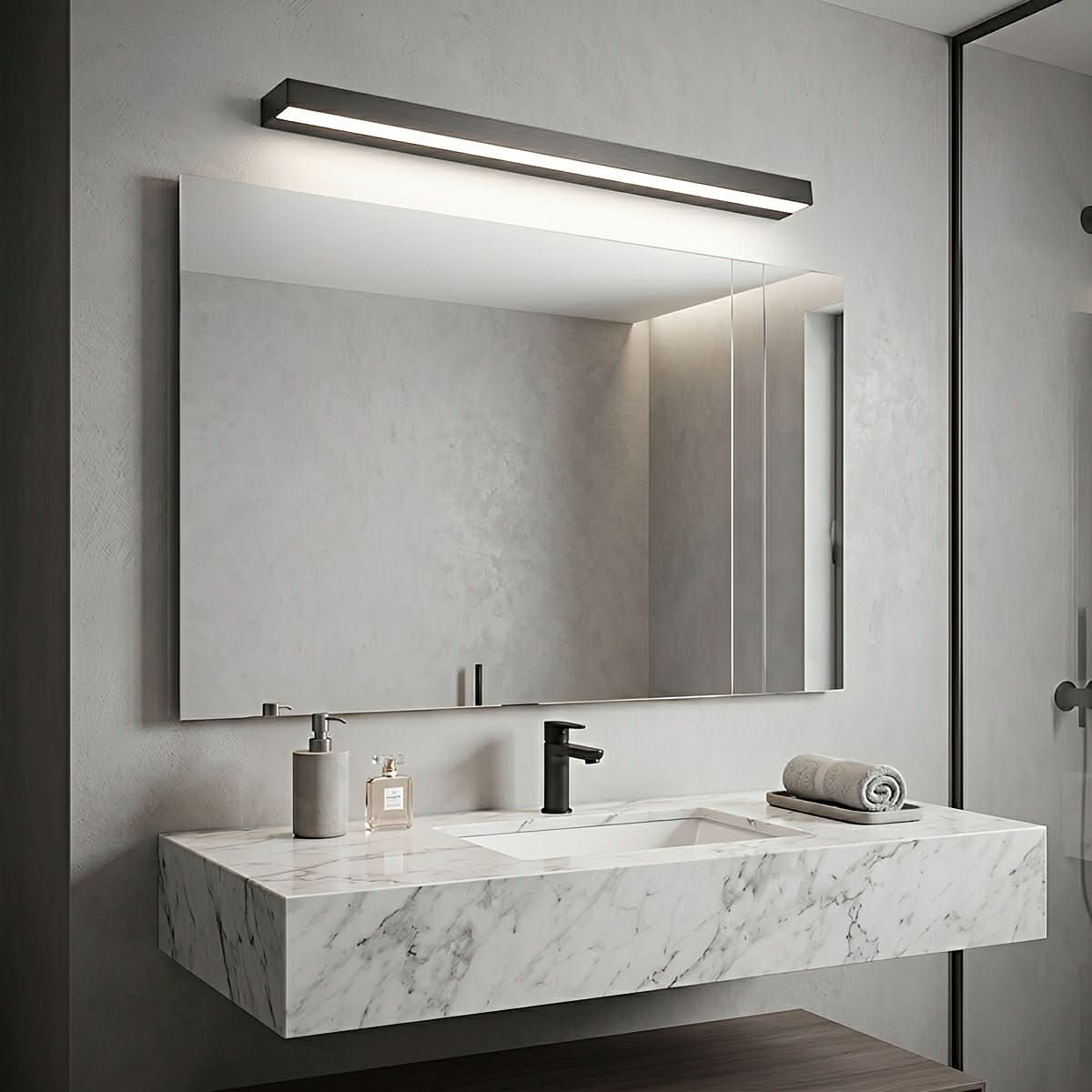 MIRRALIT – Applique da parete moderna a LED con specchio