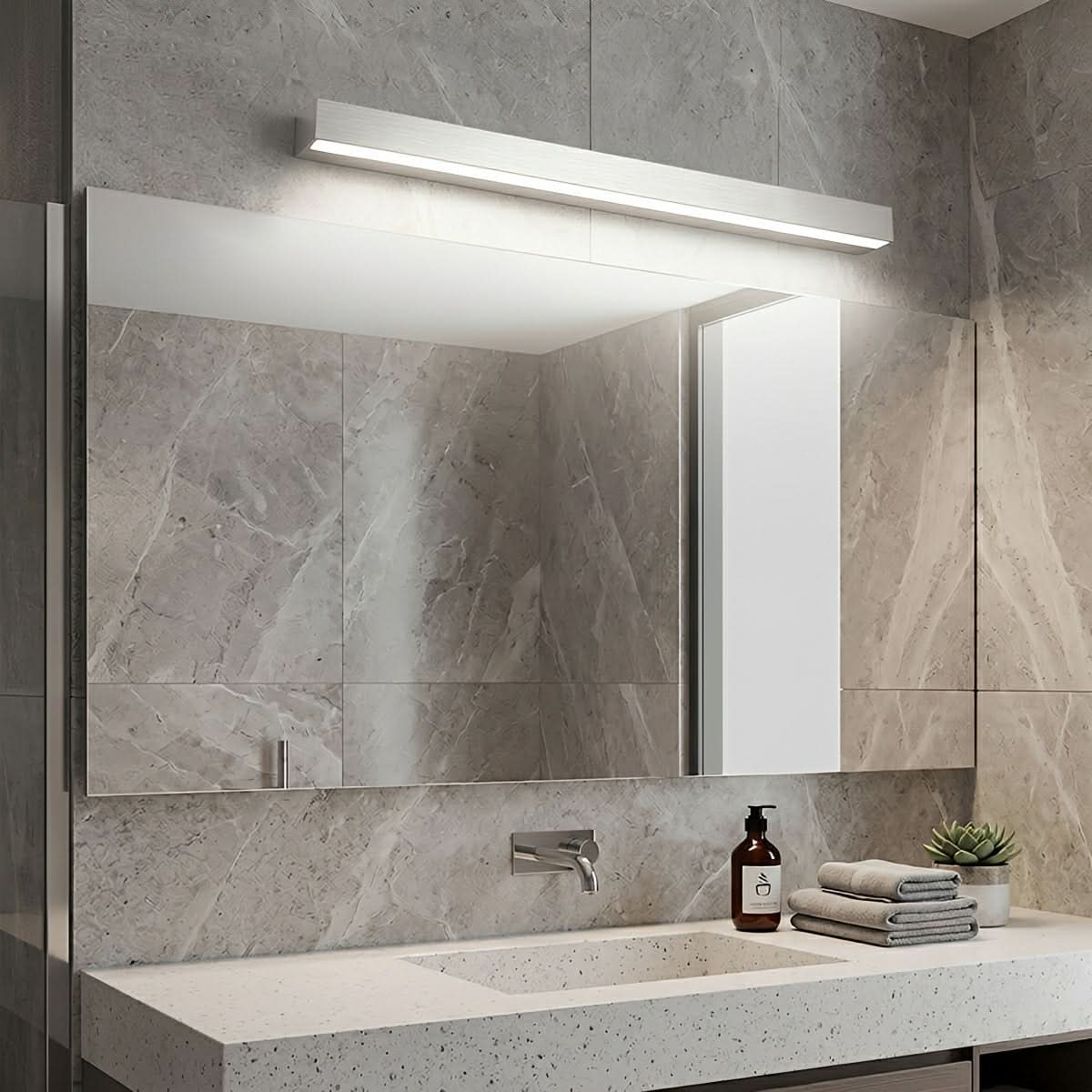 MIRRALIT – Applique da parete moderna a LED con specchio