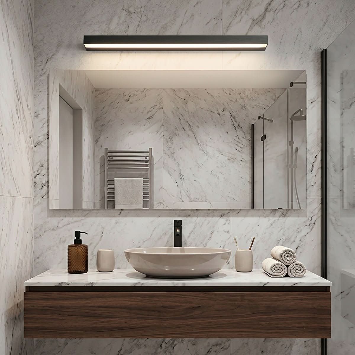 MIRRALIT – Applique da parete moderna a LED con specchio