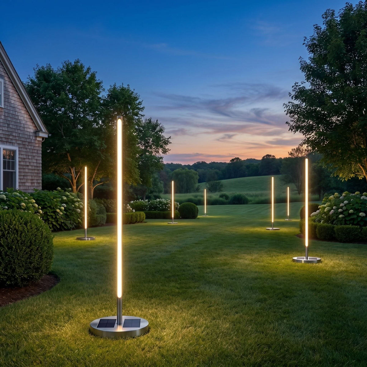 TERRAVIXA – Modern Solar Outdoor Lamp for Decorative Garden Glow